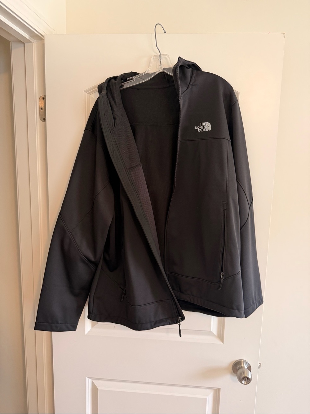The North Face Men's Black Hooded Softshell Jacket